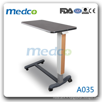 A035 Table à manger à lit d&#39;hôpital